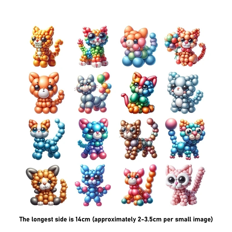 Snowflake Pink Princess Animal Iron On Heat Transfer Sticker For Toy doll Clothes Pinted Vinyl Thermal Washable T-Shirt Deca