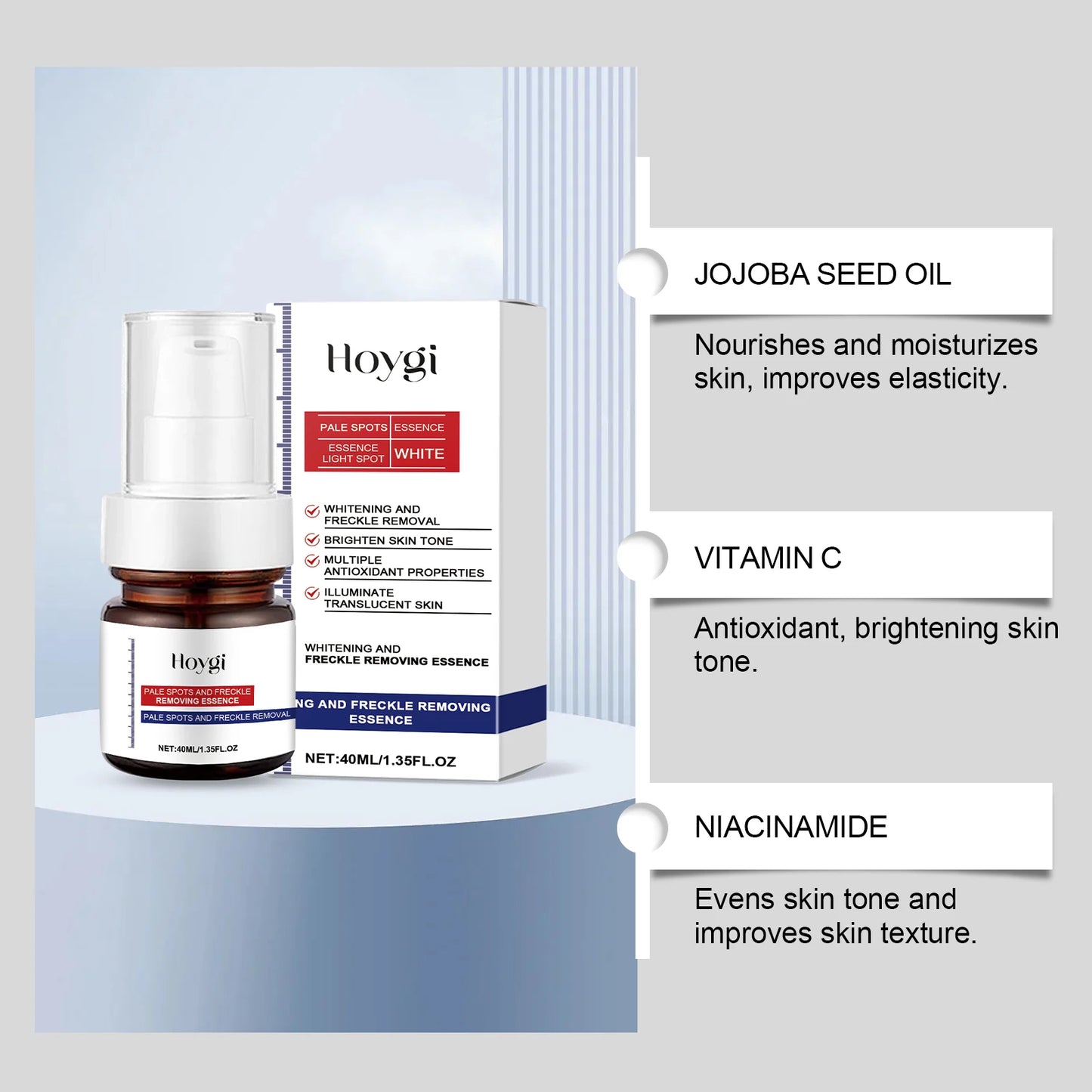 Hoygi Vitamin C whitening walnut Cream, moisturizing, gentle care for the skin, moisturizing and brightening skin care cream