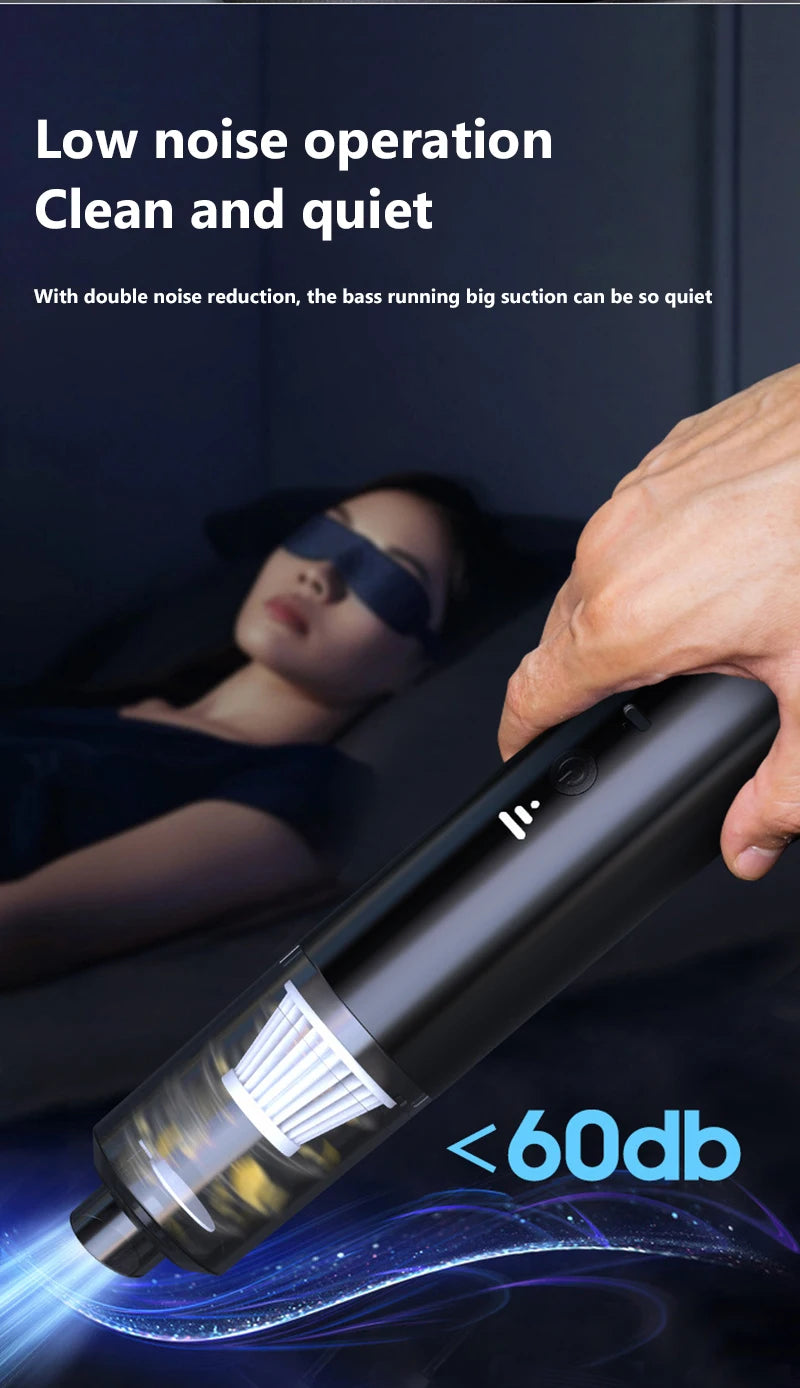 Xiaomi Dust Collector Portable Vacuum Cleaner Powerful Suction electric Wireless Smart Home Cleaning Car Vacuum Cleaner 2025