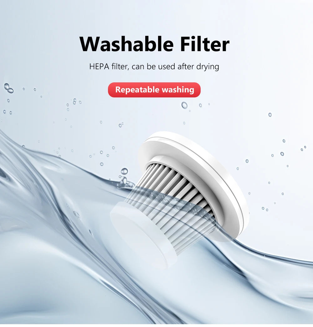 Carsun 5000Pa Wired Car Vacuum Cleaner - Portable Compact for Efficient In-Car Cleaning