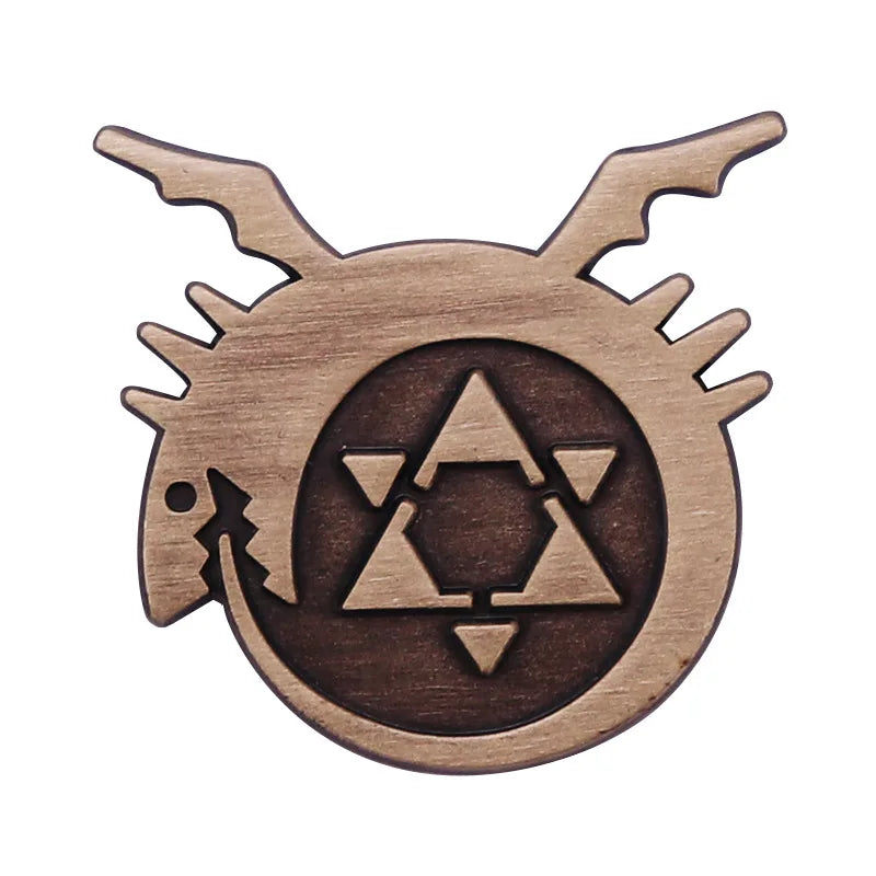 Fullmetal Alchemist Pins for Backpacks Badges on Backpack Manga Enamel Pin Accessories for Jewelry Cute Things Brooches Gifts
