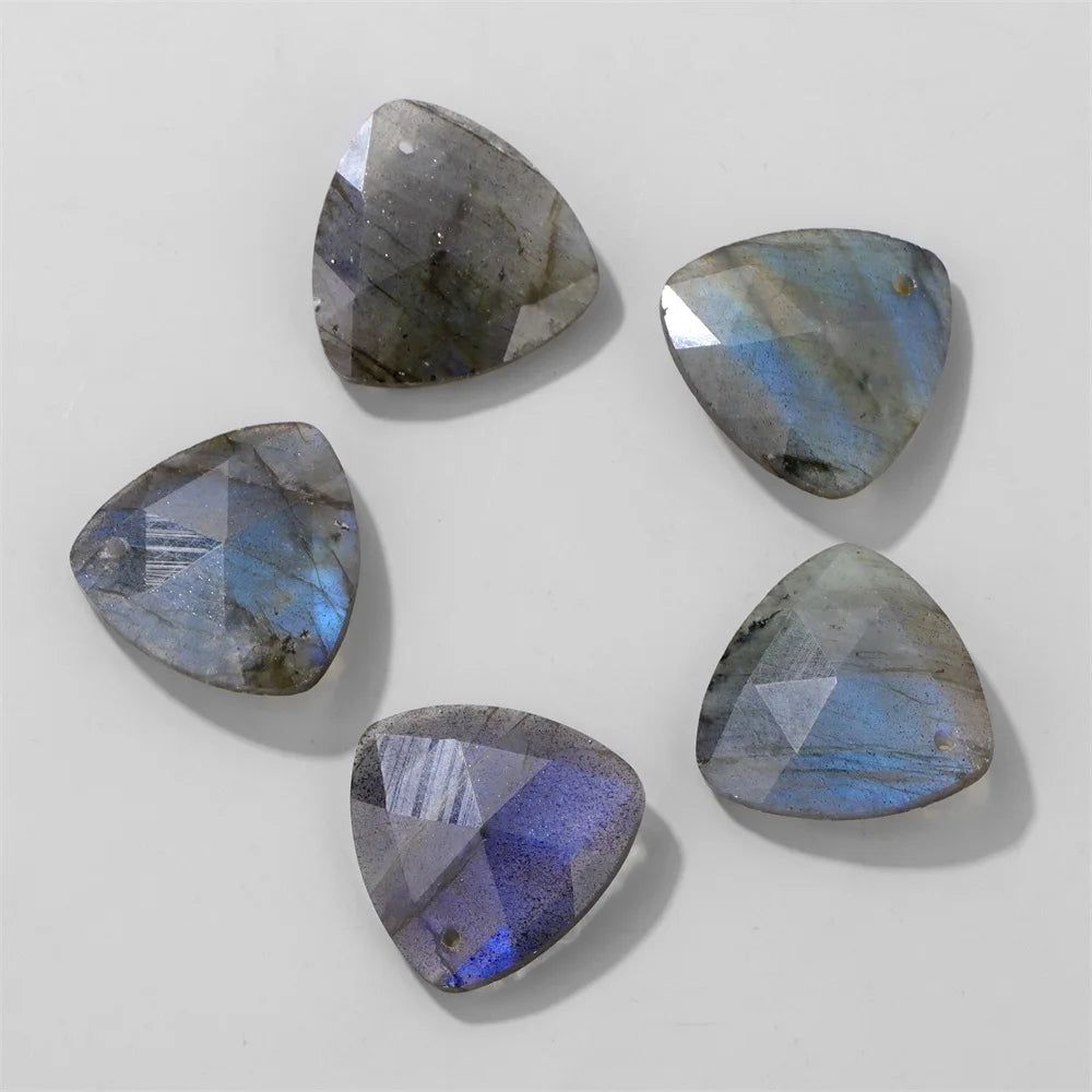 High Quality Natural Stone Labradorite Beads Charms Shiny Healing Gem Stone For Jewelry Making Necklace Earrings Accessries