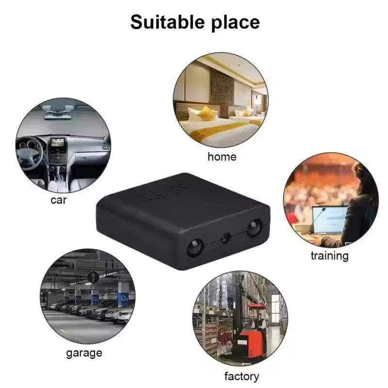 XD WIFI 1080P Mini Camera Built-in Battery IP Remote Monitoring Camcorders IR Night Vision Body Cam Invisible Espia Cam