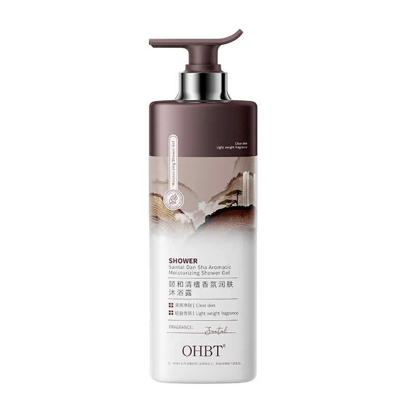 OHBT Fragrant Shower Gel, Long Lasting Fragrance Deep Cleansing Body Wash, Moisturizing Refresh Smooth Exfoliating 800g