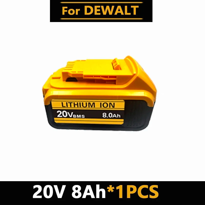 Original for DeWalt 6Ah/8Ah/12Ah 20V battery replaceable DCB184 DCB200 DCF892 DCF845 DCF850 DCF911 DCD800 DCD805 Tools Battery