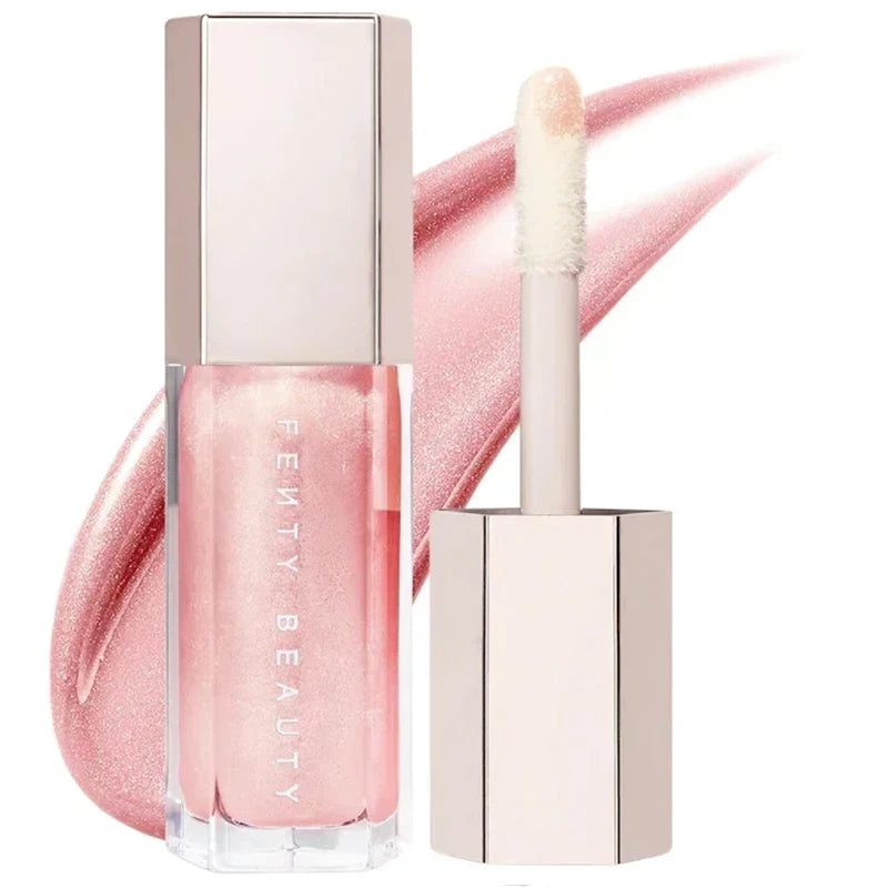 Fashion Fenty Beauty Lip Glaze Moisten Shine Glitter Lip Plumper Makeup For Beginner Liquid Lipstick Female Makeup Cosmetics