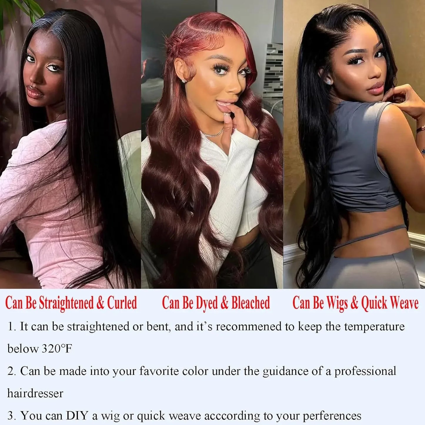 30 34 36 Inch Straight Human Hair Bundles 100% Unprocessed Brazilian Remy Hair 16A Extensions Human Hair 3/4/5 Bundles For Women