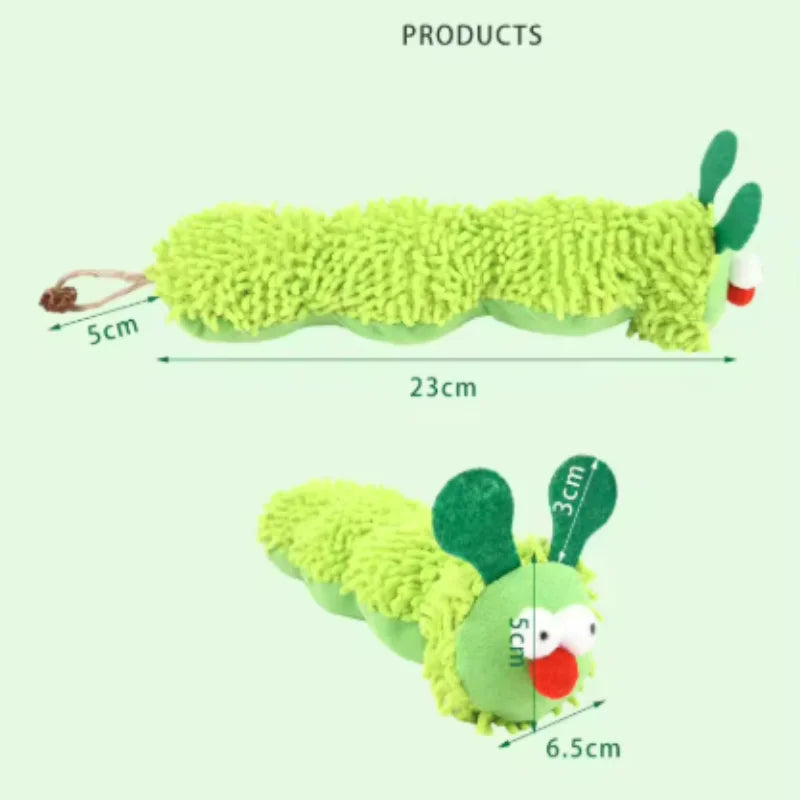 Pet Plush Cat Toy for Boredom Relief Scratch Bite Resistant Small Animal Playtime Accessory Self-Pleasure Amusing