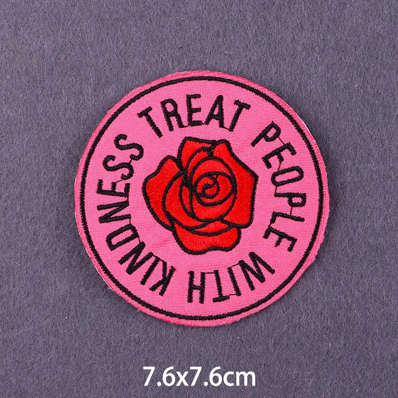 Mandala Iron On Patches For Clothes DIY Embroidery Applique Fusible Patch Ironing Stickers Letters Patch For Jacket Badge