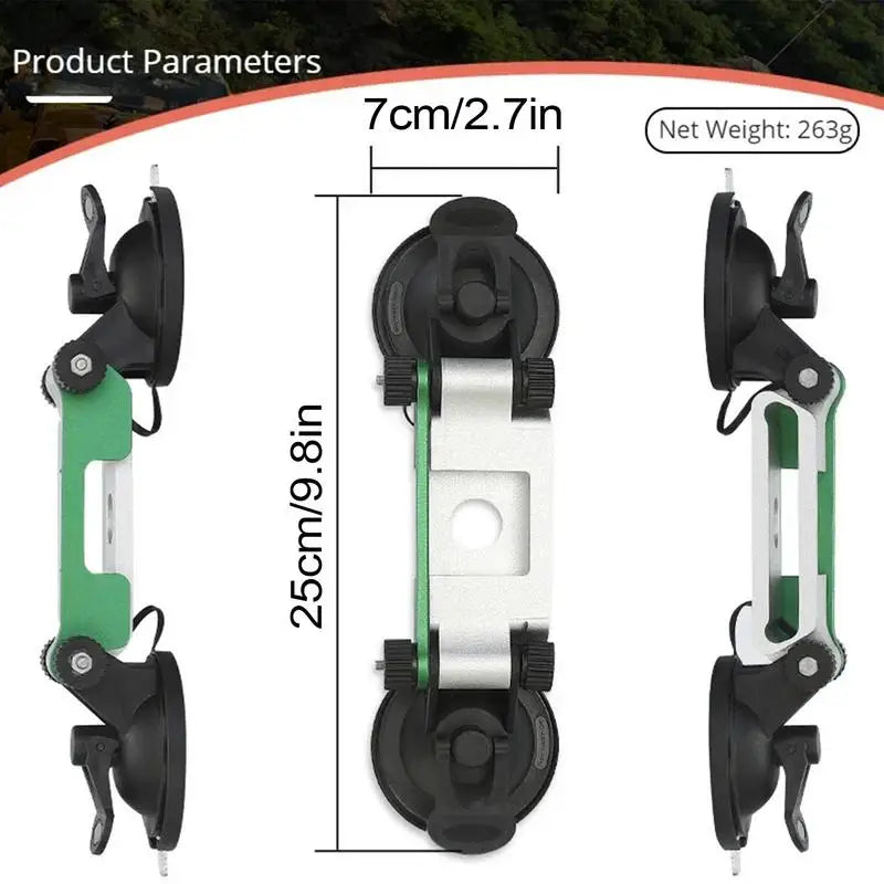 Heavy Duty Suction Cups RV Awning Fixed Support Bracket Rugged Construction RV Awning Accessories For Camping Traveling Car