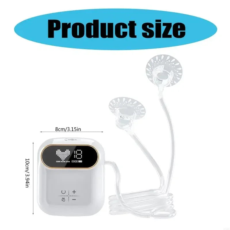 Rechargeable 12 Setting Electric Nipple Corrector for Enhances Breastfeeding Portable Nipple Suction Device for Moms