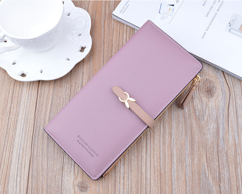 Luxury Long Wallet Purses for Women New Trend Slim Wallets Female Clutch Bag Ladies Credit Card Holder