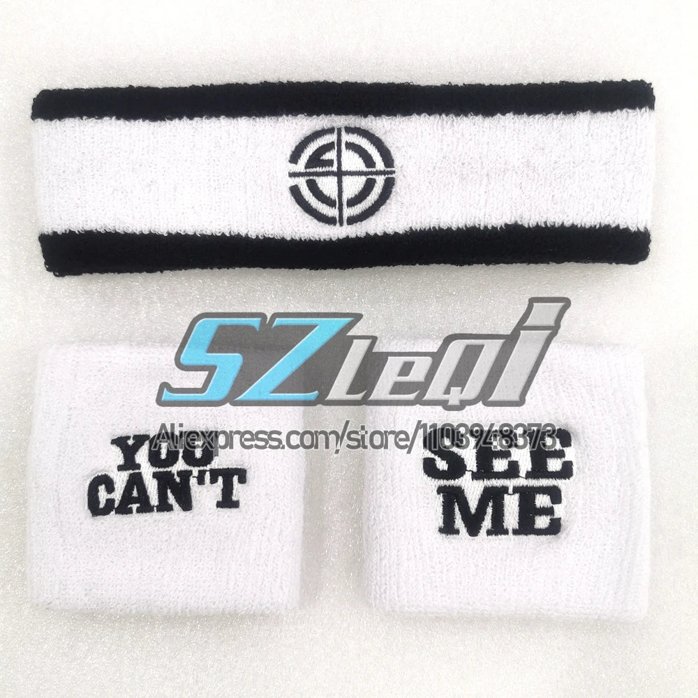 2024 Cotton Unisex Sports Sweatband For JOHN CENA Wristband Gym Running Safety Wrist Support Brace Wrap Bandage Wrist Protector