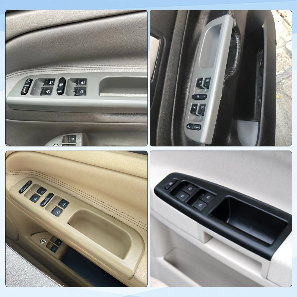 Car Window Switch Control Panel Bezel Trim For Volkswagen VW Passat B5 Golf 4 Jetta Bora Golf Mk4