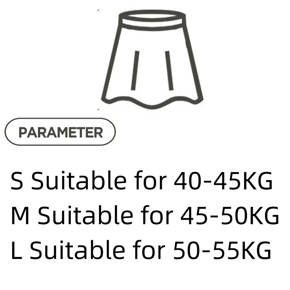 Combined in One High Waist Pleated Skirt Fitness Clothes Breathable Tennis Short Fillibeg Tight Solid Color Sports Yoga Kilt