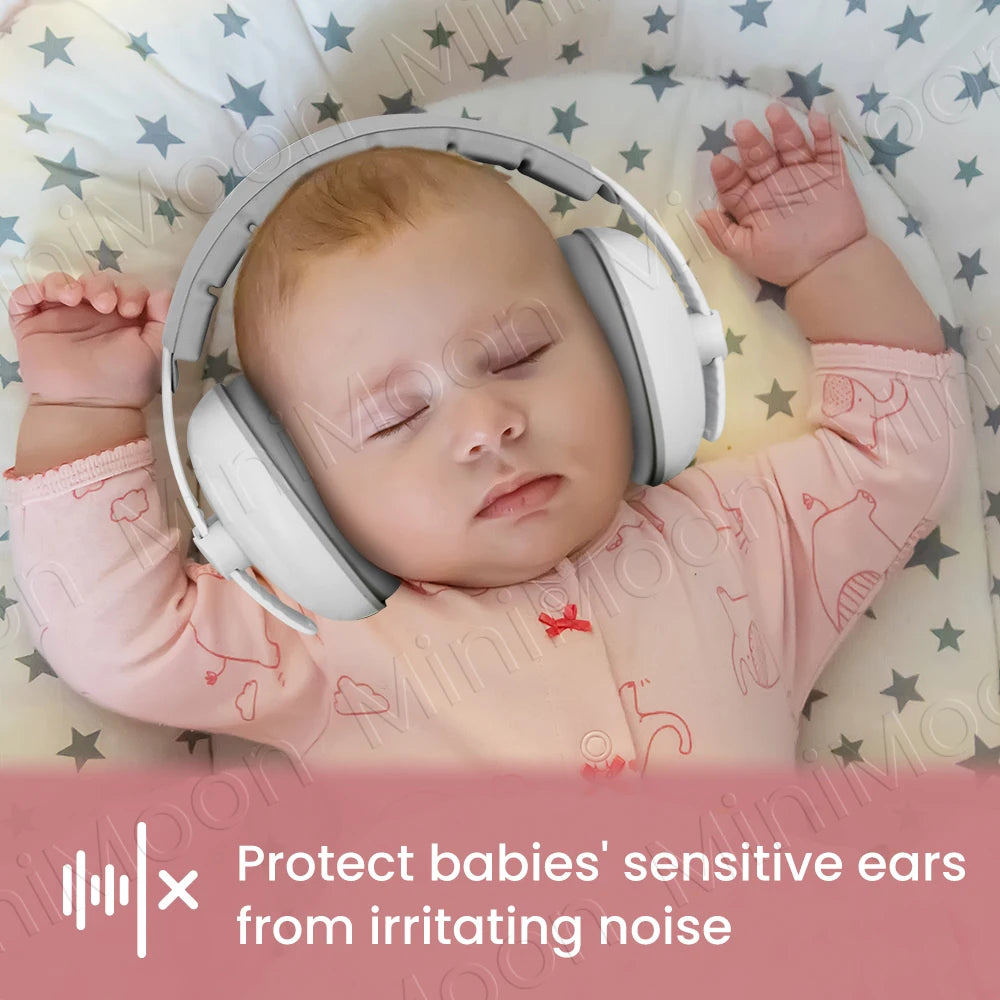 Baby Noise Canceling Earmuffs for Newborn & Toddler, Infant Hearing Protection Headphones