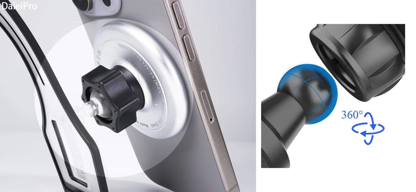 For Porsche Macan 2015-2023 2024 2025 Special Car Phone Holder Car Wireless Charger Mount Magnetic MagSafe Holder Phone Charger