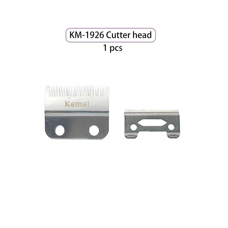 Kemei Hair Clippers Kit or Blade Rechargeable Electric Hair Trimmer Barber Professional Shaver for Men KM-1926 KM-1928 KM-TX7