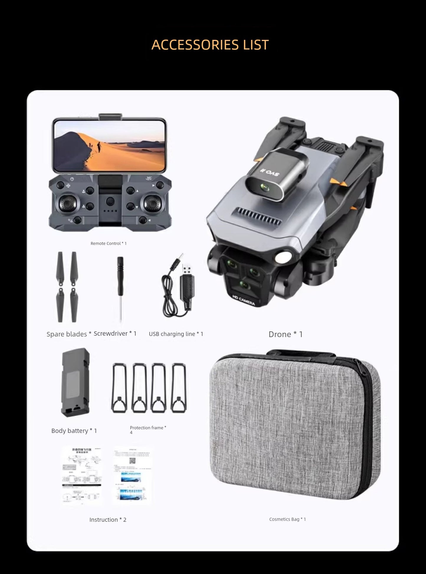 Nuobaman Kids Toy Birthday Gift Drone