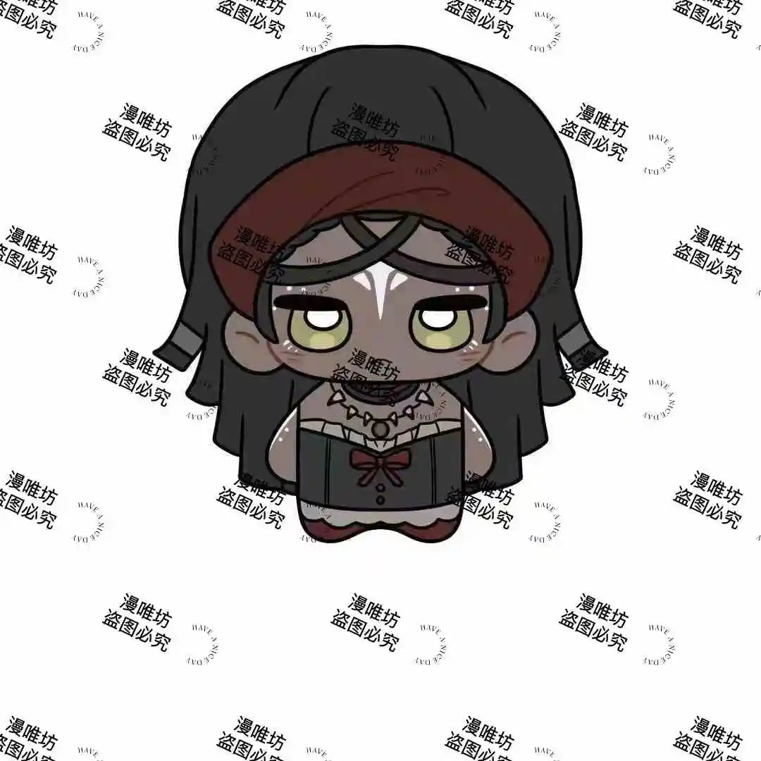 Anime Identity V Patricia Dorval Florian Brand Antonio Cute Soft Plush Doll Starfish Body Cosplay Dolls 10cm Keychain Toys Gift