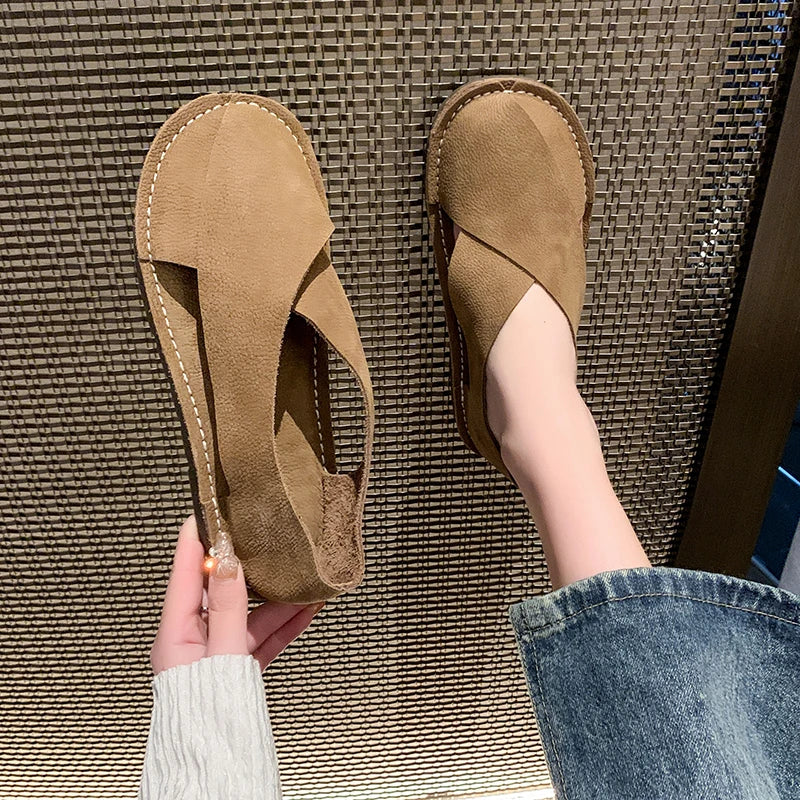 New Women Shoes Sandals Flat Low Heel Sneakers Casual Gladiator Barefoot Loafers Slip-on Summer Spring Comfortable on Promotion