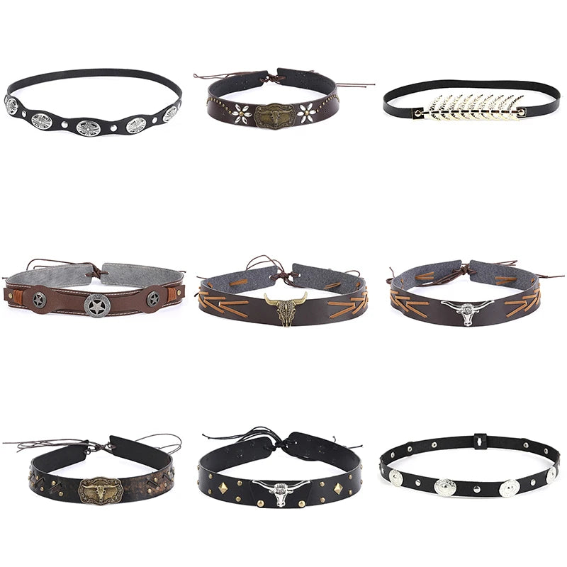 Fashion Fedora Belt Accessories Men's Women's Hats Straw Hats Accessories Belts Belt Buckles Outdoor Decoration Fashion