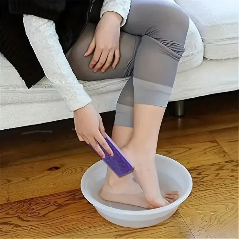 1/10Pcs Foot Pumice Stone Foot File Callus Dead Skin Remover Foot Heel Scrubber Smooth Feet In Seconds Pedicure Exfoliator Tool