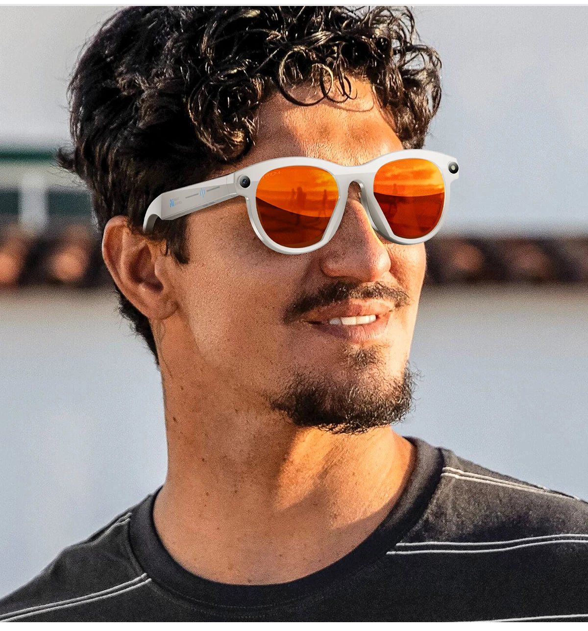 2025 200W HD Smart Glasses With AI Camera For Voice Calls And Translation High-definition Photography Video Recording Sunglasses