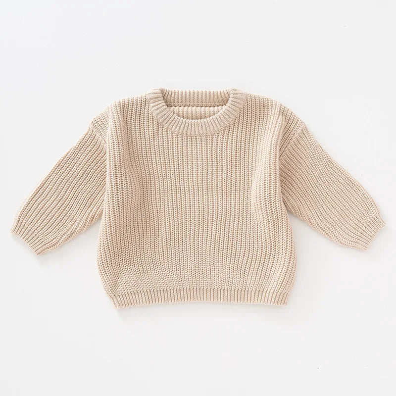 Custom Sweater Crewneck Pullovers For Kids Embroidered Exquisite Design Baby Shower Gift Personalized Unique Name By Hand-made