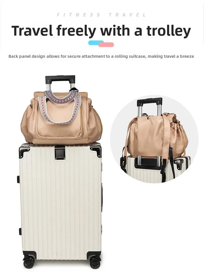 Baby Diaper Bag Multi-pocket Travel Duffel Bags Foldable Gym Bag Women Hand Luggage Airport Bags Mom Stroller Maternity Totes