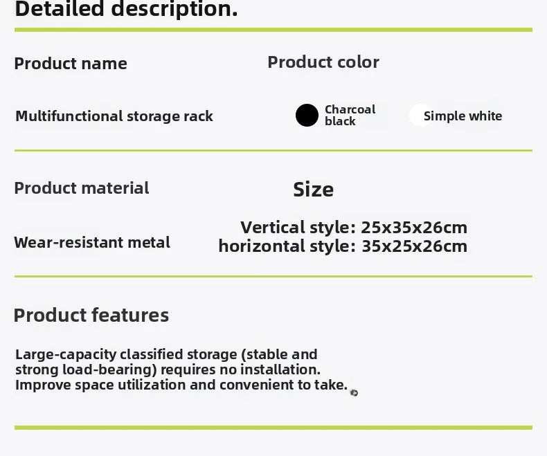 Stackable Paper Tray Desk Organizer, 4-Tier Metal Mesh Letter Organizers for School Multi-Functional Desktop Storage