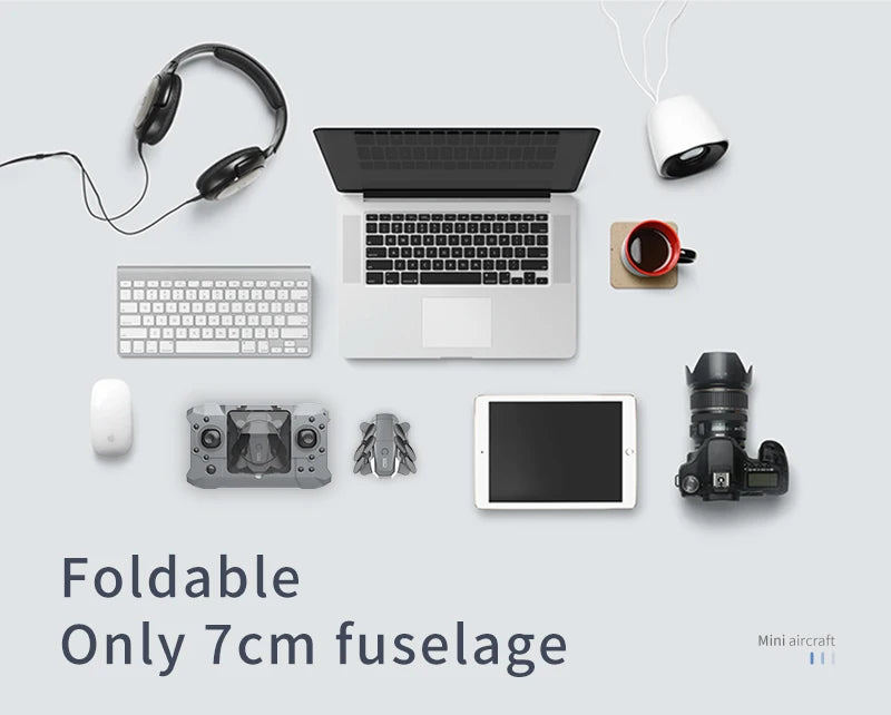 Mini Drone for Kids with 4k HDCamera  FPV Remote Control Toys Gifts for Boys Girls with Altitude Hold Headless Mode RC Dron