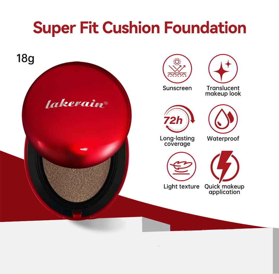 TIRTIR Sunscreen Air Cushion Poreless Bb Cc Cream High Coverage Oil-Control Soft Face Makeup Foundation Base Cosmetics