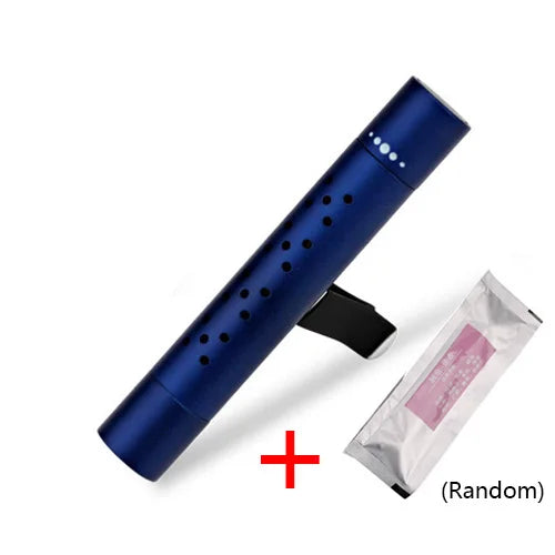 Car Fragrance Custom Vent Clip Cylindrical Essential Oil Car Diffuser Vent Clip with Refill Sticks for Auto Office Kitchen