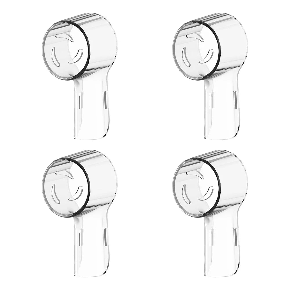 Toothbrush Dustproof Covers Caps Compatible with Braun Oral B Replacement Heads and iO Series Electric Toothbrush Head Protector