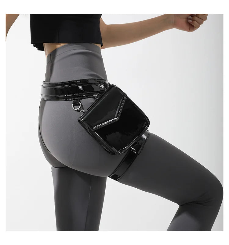 Belt Bag Mini Bag Waist Bag Leg Bag Sports Fitness Running Bag With Yoga Pants Headset Lipstick Bag Fanny Pack Purse Waist Pack