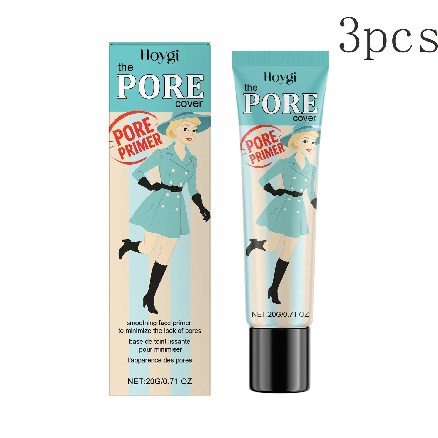 Lightweight Hydrating Moisturizing Primer - Plant-Based Isolation Protection Brightening Concealing No-Makeup Base