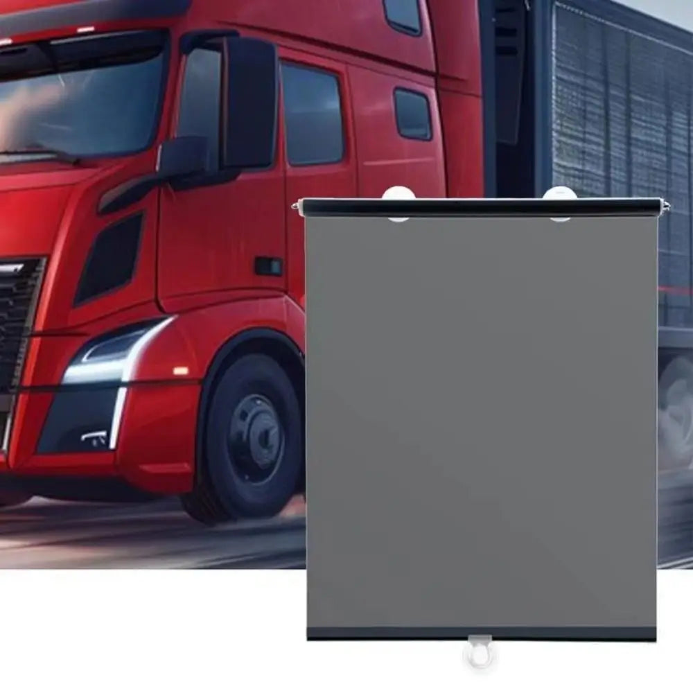 Retractable Front Window Sunshade Telescopic Windshield Anti-UV Sunshade For Truck Passenger Protection High-Definition
