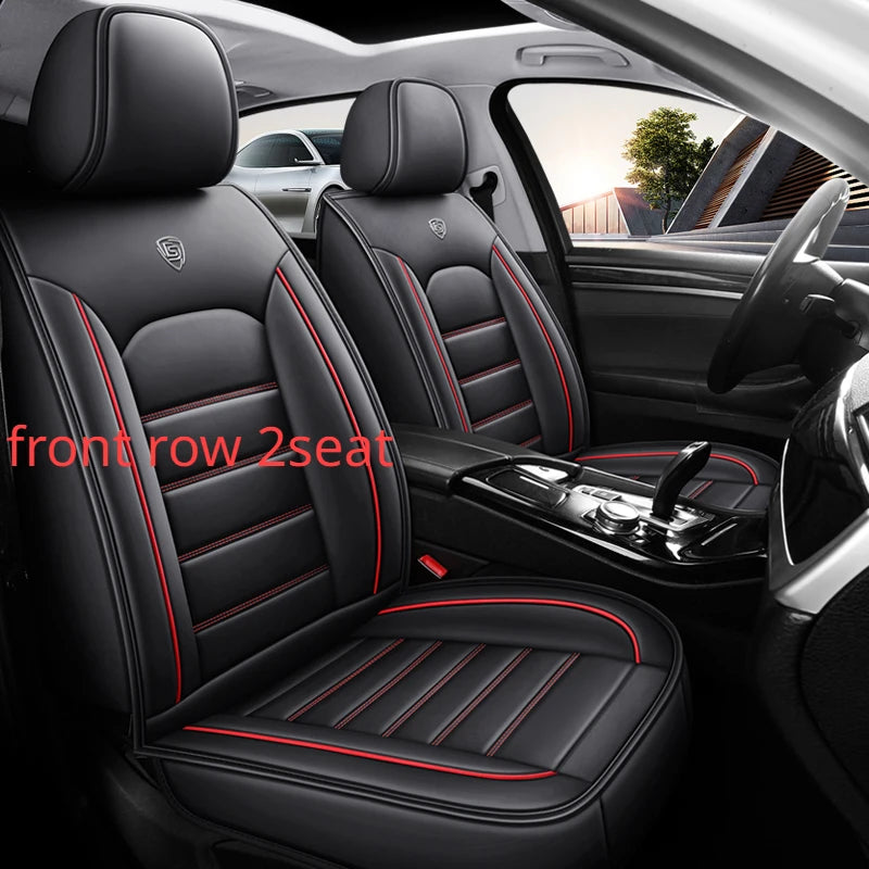 Universal Style Car Seat Cover for Volkswagen Touareg Golf ID3 ID4 X T-Cross Car Accessories Interior Details Seat Protector