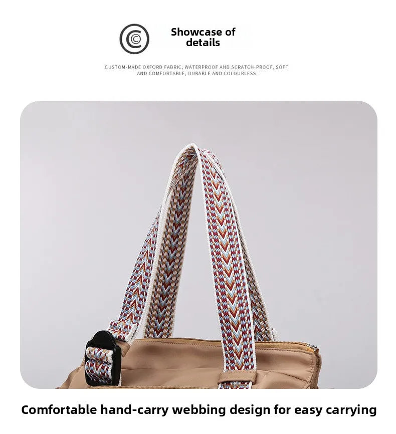 Baby Diaper Bag Multi-pocket Travel Duffel Bags Foldable Gym Bag Women Hand Luggage Airport Bags Mom Stroller Maternity Totes