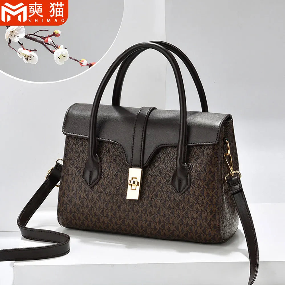 Fashion Luxury Design Shoulder Bag Womens Handbag New Trend Ladies Lady Tote Bags Print Pu Leather Shoulder Cross Bag For Woman