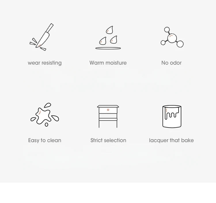 Drawers Bedroom Nightstands Shelf Living Room Dining Dressing Bedside Tables Comfortable Storage Szafka Nocna Furniture