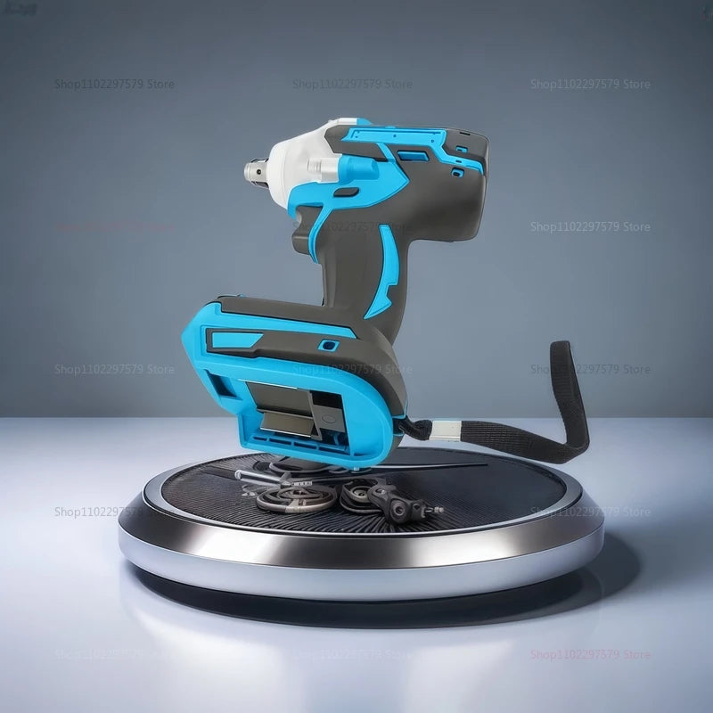 Wireless Impact Wrench Cordless Brushless Electric Power Tool High Torque Rechargeable Handheld Tool for Repair Construction