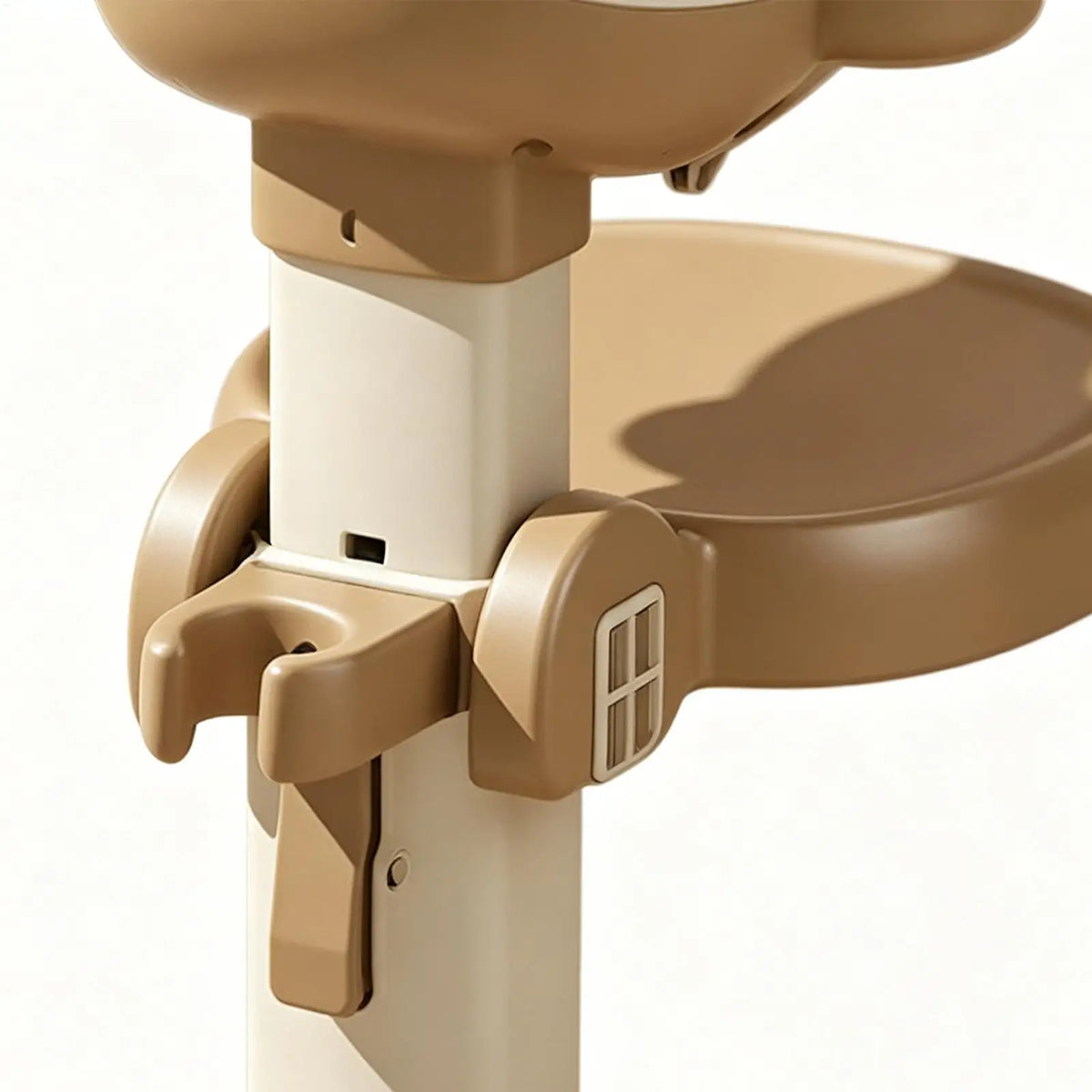 Adjustable Baby Shower Stand Detachable Infant Bath Support With Non Slip Base Toddler Bathing Helper For Baby Body Washing Home