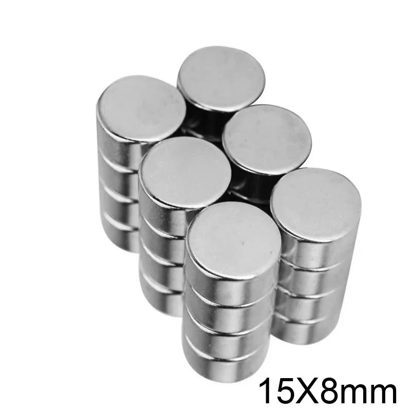 15x8mm Thick Powerful  Round Magnet 15*8mm For Home Refrigerators, Offices DIY15x8  15*8