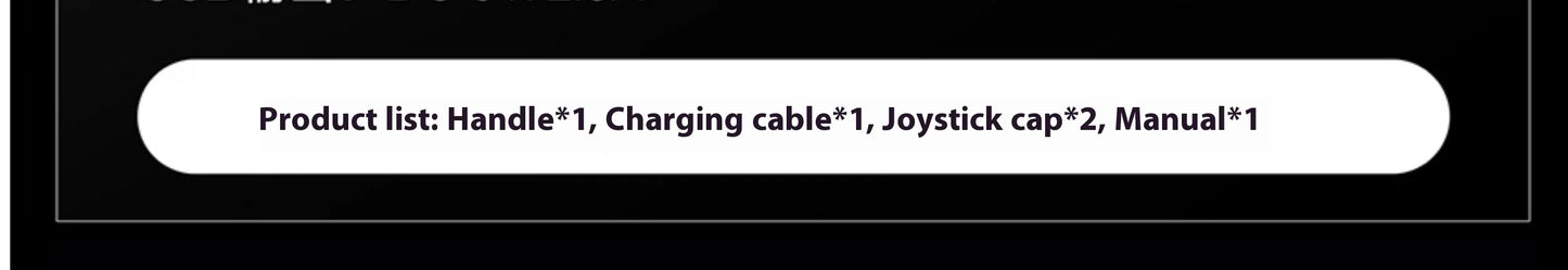 IINE Pocket Mini Controller Palm-Sized Gamepads 1000hz Hall Joystick Short Video Remote Control Suitable for NS2 Android iPhone