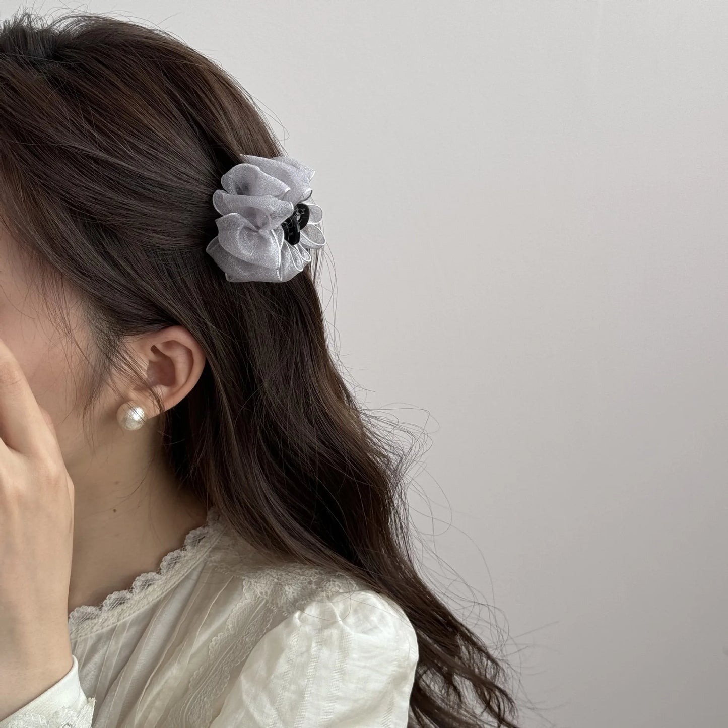 Hair accessories for women girl claw clip pin bow Crab popular leading fashion cute Kawaii sweets kpop new in fairy 2025 vintage