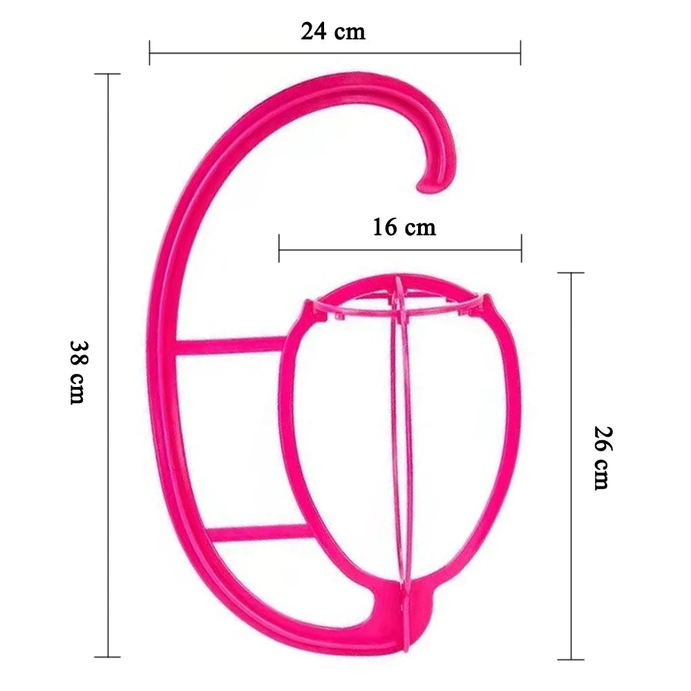 Multiple Wig Stand Holder Hanging Hair Extensions Wigs Accessories Organizer Storage Solution for Beauty Care