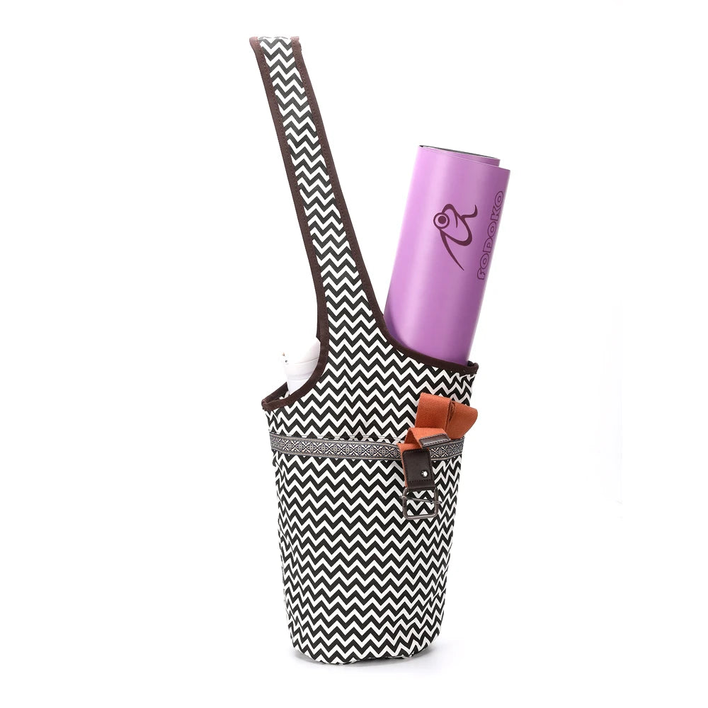 Yoga Mat Bag Women Gym Bag Tote Fitness Sports Large Capacity Travel Shoulder Bag Zipper Storage Bags Winter Ladies Wet Dry Pack