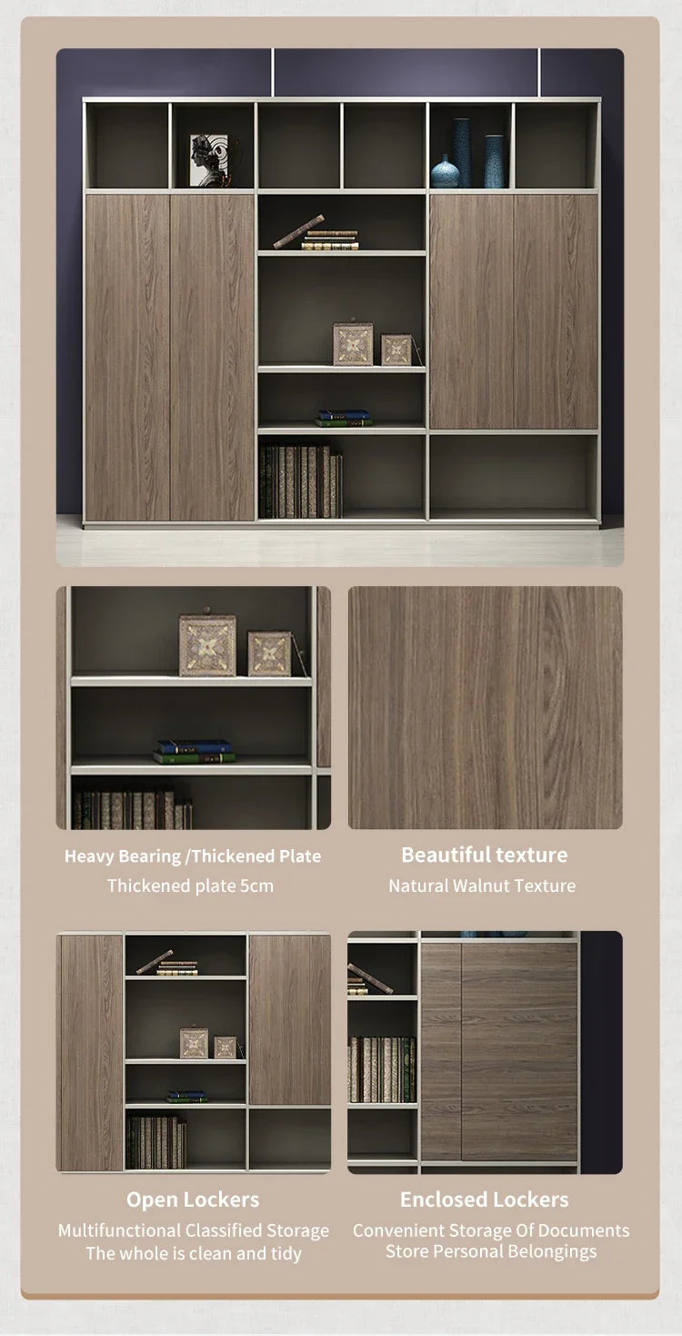 Modern Design Furniture Filing Cabinet Wood With Storage Cabinet Wooden File Cabinet Office Furniture